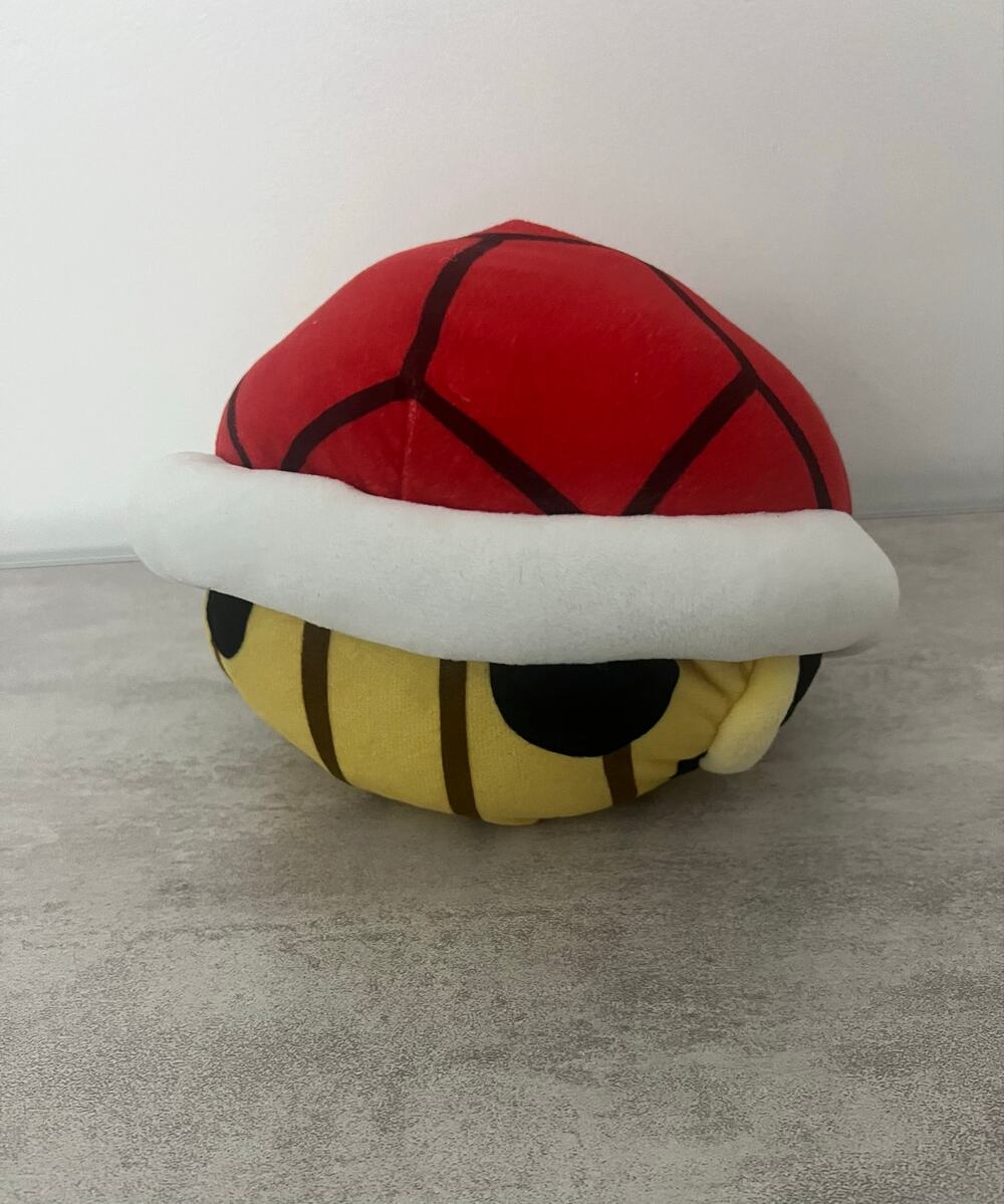 Mario Kart Nintendo Koopa Red Turtle Shell Plush Stuffed Toy Enemy Official